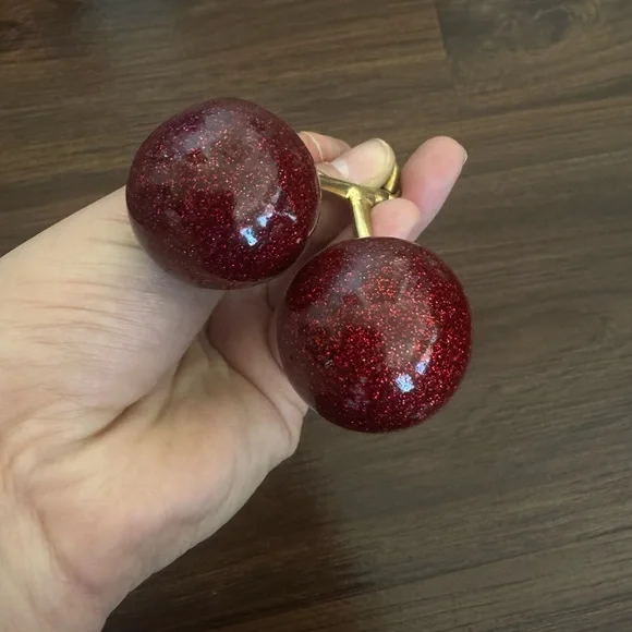 Authentic Coach Red Cherry Key & Card Holder - Picture 4 of 4